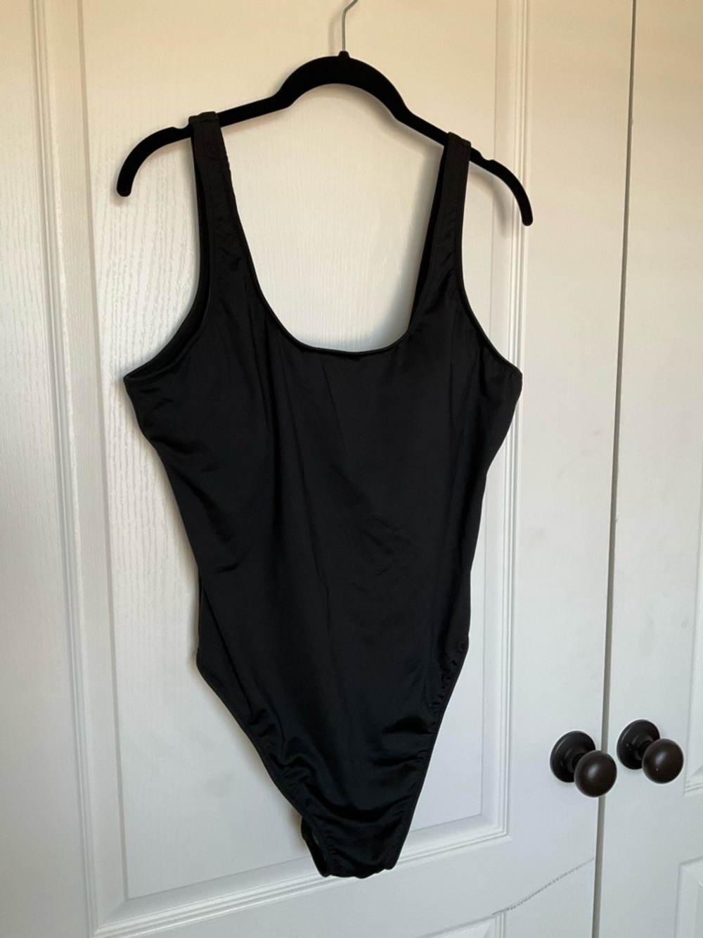 PINK Victoria's Secret Black One-Piece Swim